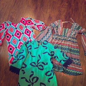 Girls lot (3) of cute dresses